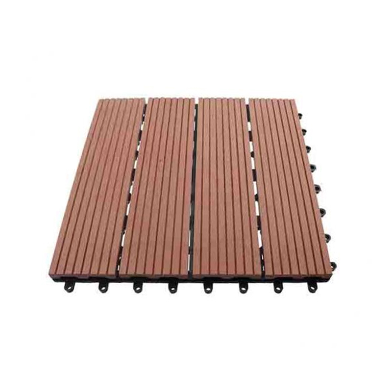 SRL-TILE 300*300mm 滑り止めインターロック WPC パティオフロアタイル
